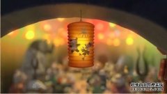 中国风格的LED灯笼 功夫熊猫的最爱